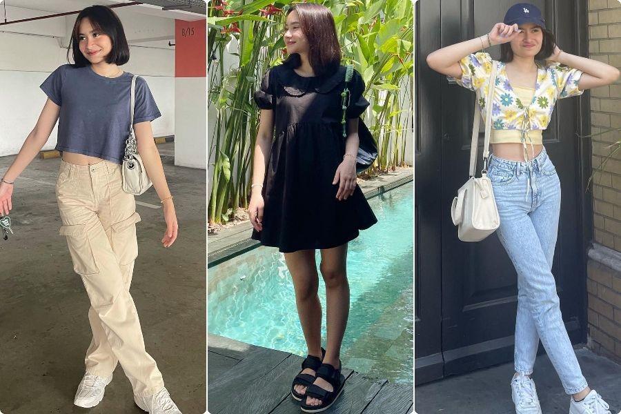 9 Padu Padan Outfit Pakai Shoulder Bag ala Satine Zaneta, Terlalu Kece