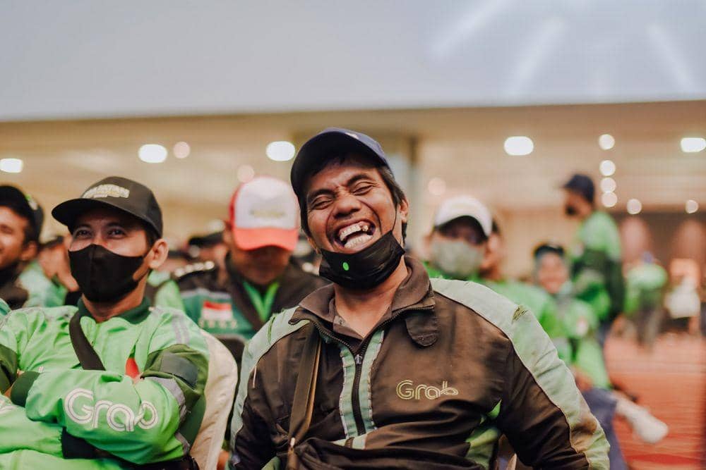Grab Indonesia menutup tahun 2022 dengan menggelar acara HAJATAN di Tiara Convention Centre, Medan Selasa, (20/12/2022). (Dok. IDN Times)