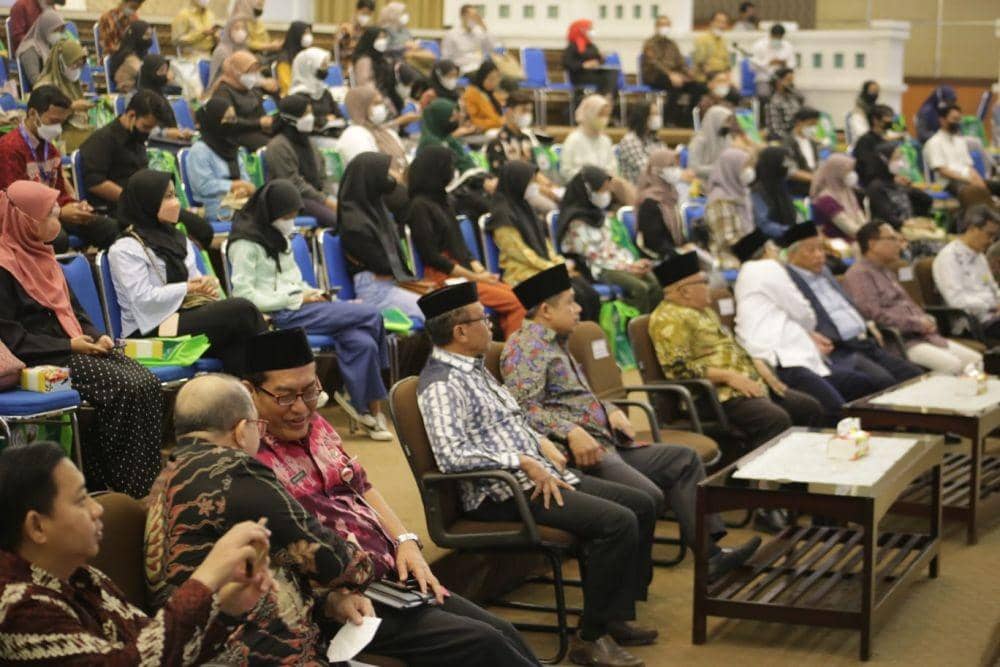 Kegiatan sosialisasi penggalangan dana wakaf yang diadakan BWI di Undip Tembalang. (IDN Times/Dok Humas Undip)