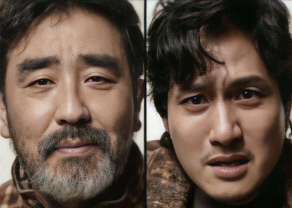 Ryu Seung Ryong dan Park Hae Joon untuk film Cattle Run (facebook.com/lotteent.movie)