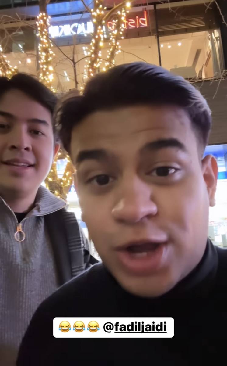 potret liburan Fadil Jaidi di Jepang (instagram.com/jeromepolin)