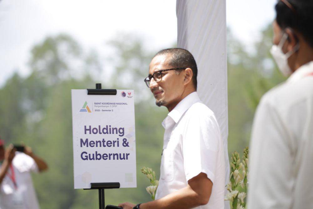 Menteri Pariwasata dan Ekonomi Kreatif Sandiaga Salahuddin Uno. (Dok BPODT)