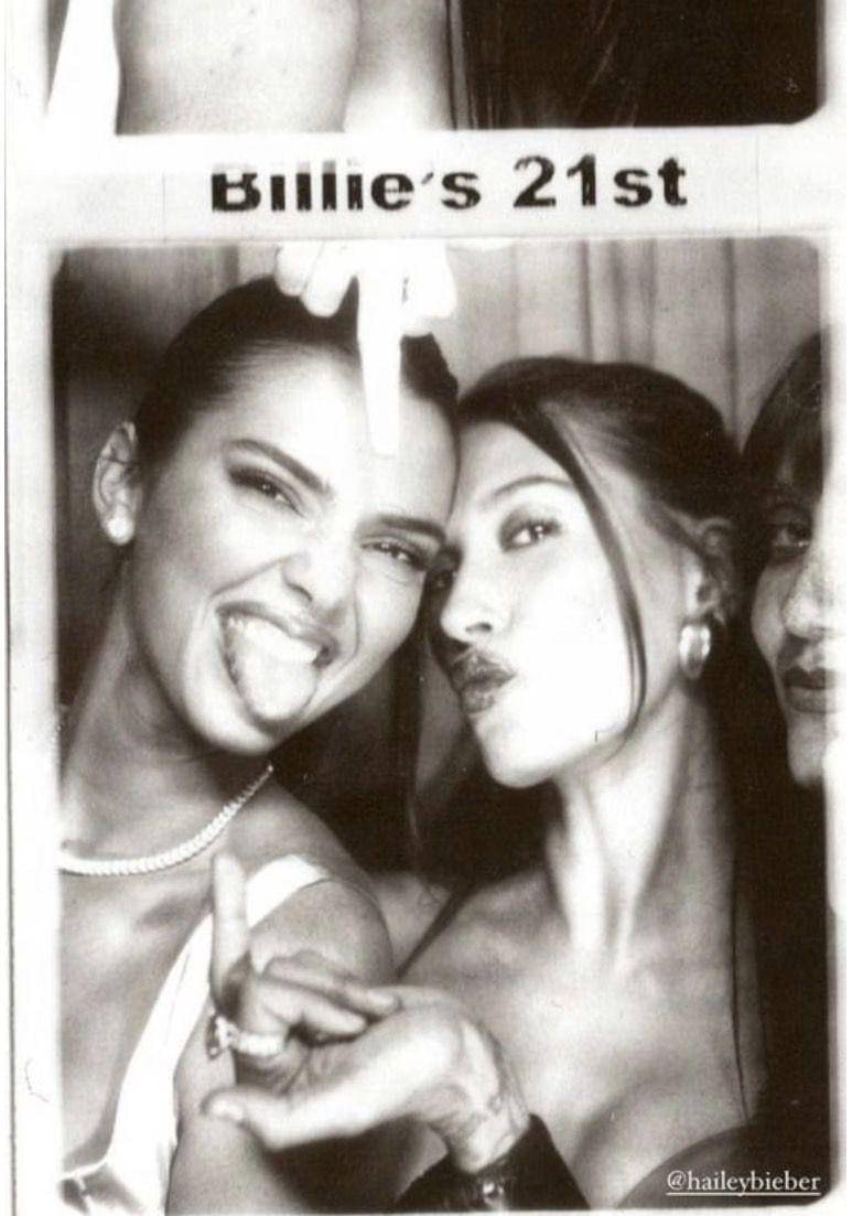 potret Kendall dan Hailey di pesta ulang tahun Billie (instagram.com/kendalljenner)