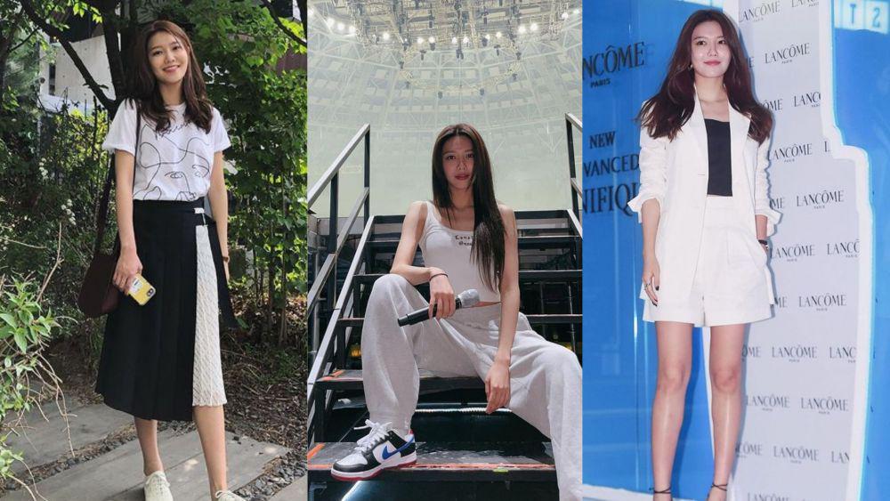 9 Ide Mix and Match Outfit Warna Putih ala Soo Young SNSD, Stylish!