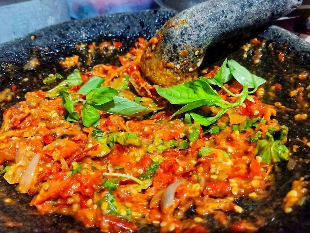 ilustrasi sambal kemangi (instagram.com/dapoer_mimi99)