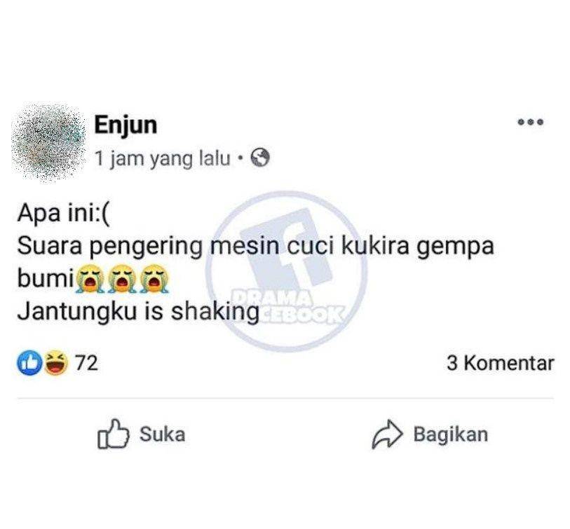 status media sosial emak (instagram.com/drama.facebook)
