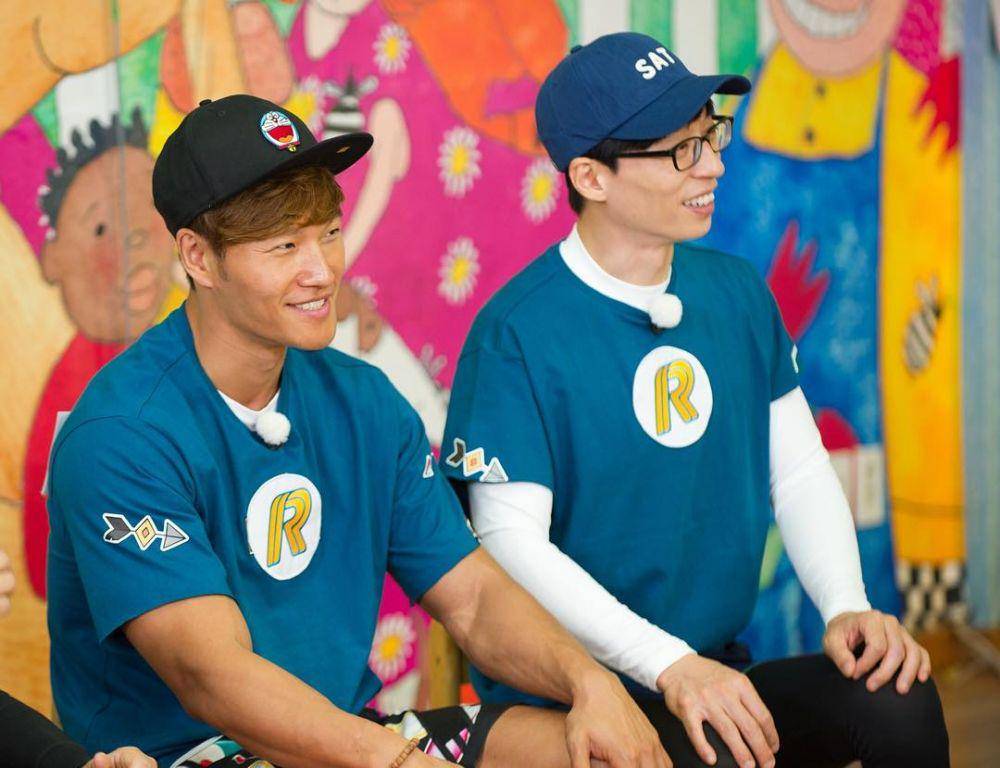 potret Yoo Jae Suk dan Kim Jong Kook (instagram.com/sbs_runningman_sbs)