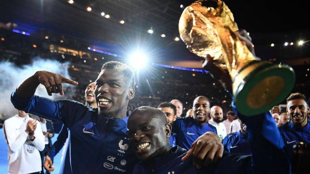 Paul Pogba dan N'Golo Kante. (eurosport.fr)