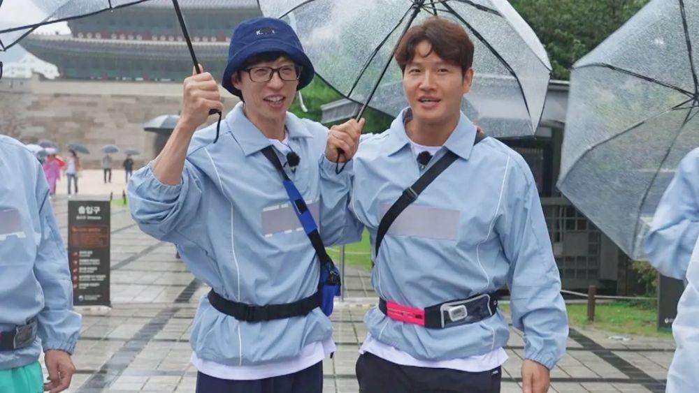 potret Yoo Jae Suk dan Kim Jong Kook (instagram.com/sbs_runningman_sbs)