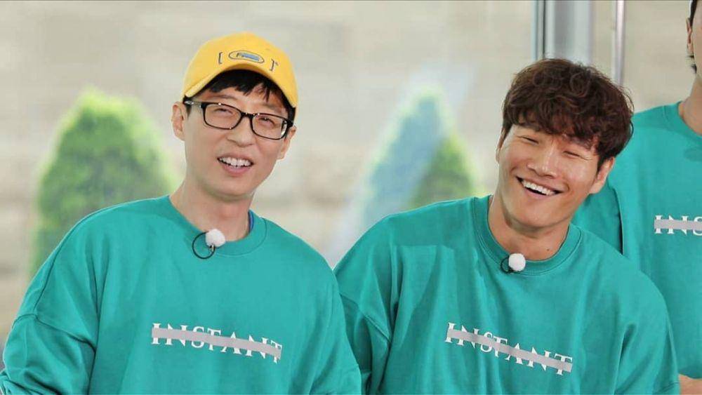 potret Yoo Jae Suk dan Kim Jong Kook (instagram.com/sbs_runningman_sbs)