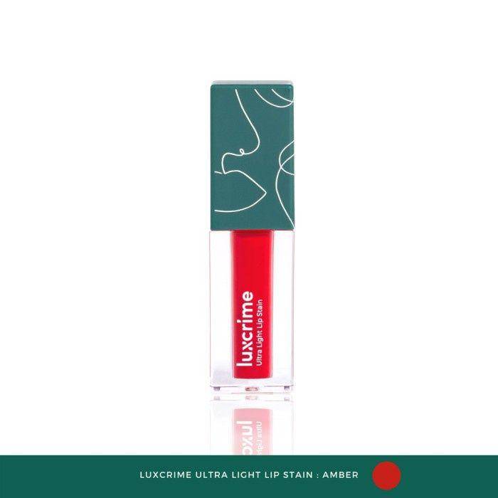 Luxcrime Ultra Light Lip Stain Amber (shopee.co.id/gizeni.mall)