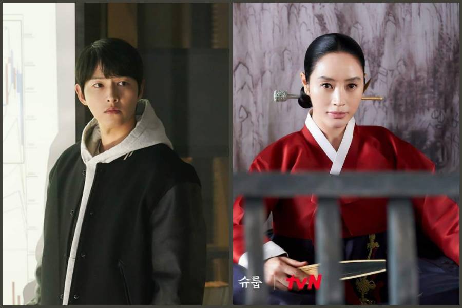 Song Joong Ki di Reborn Rich dan Kim Hye Soo di Under the Queen's Umbrella (instagram.com/jtbcdrama | instagram.com/tvn_drama)