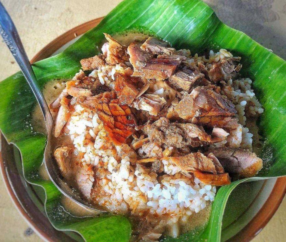 Nasi gandul Pati(Instagram.com/dwiyan_tamautau)