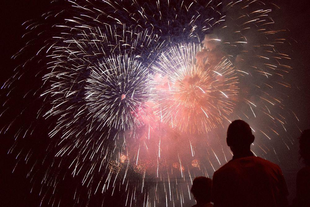 Hiburan Rakyat Meriahkan Malam Tahun Baru di Alun-Alun Gunungkidul