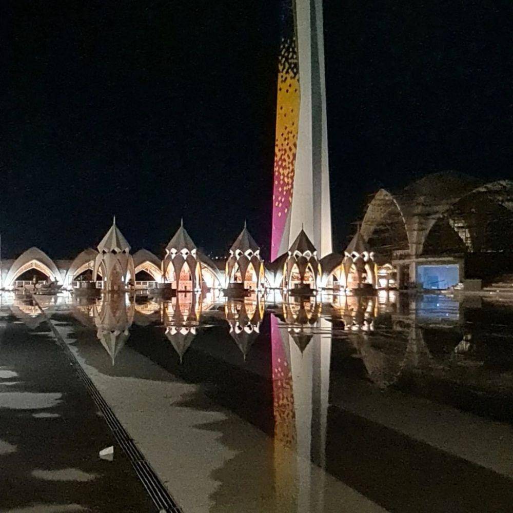 prospek pembangunan masjid Raya Al-Jabbar (instagram.com/imelda_akmal)