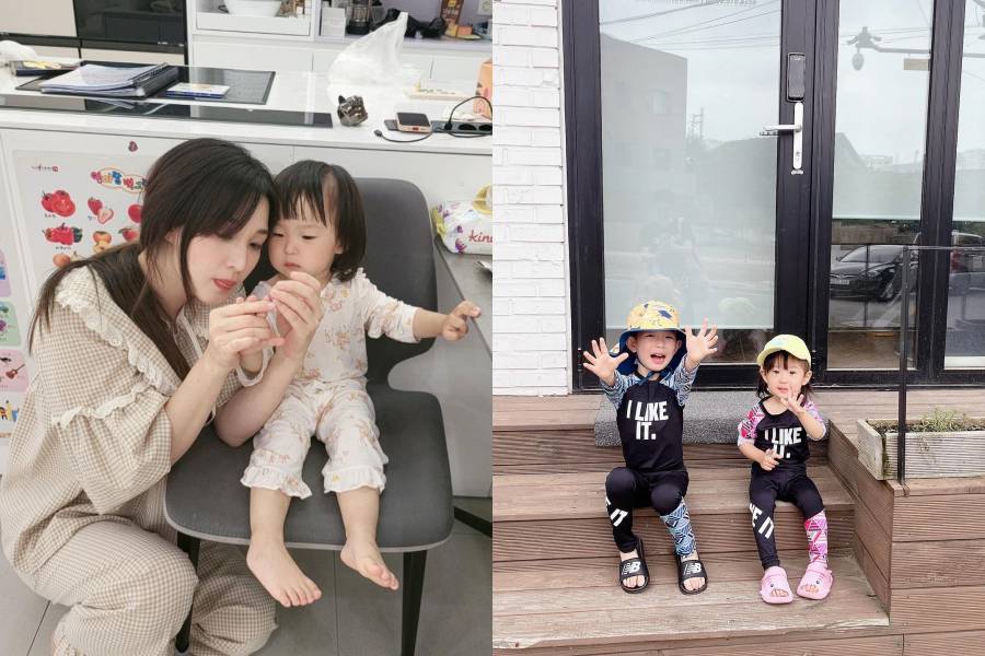 Yulhee dan anaknya (instagram.com/yul._.hee)
