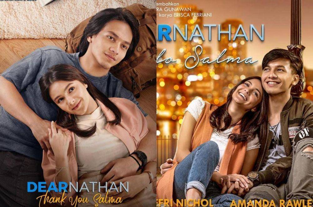 Film Jefri Nichol dan Amanda Rawles (dok. Rapi Films / Dear Nathan: Thank You Salma | dok. Rapi Films / Dear Nathan: Hello Salma)