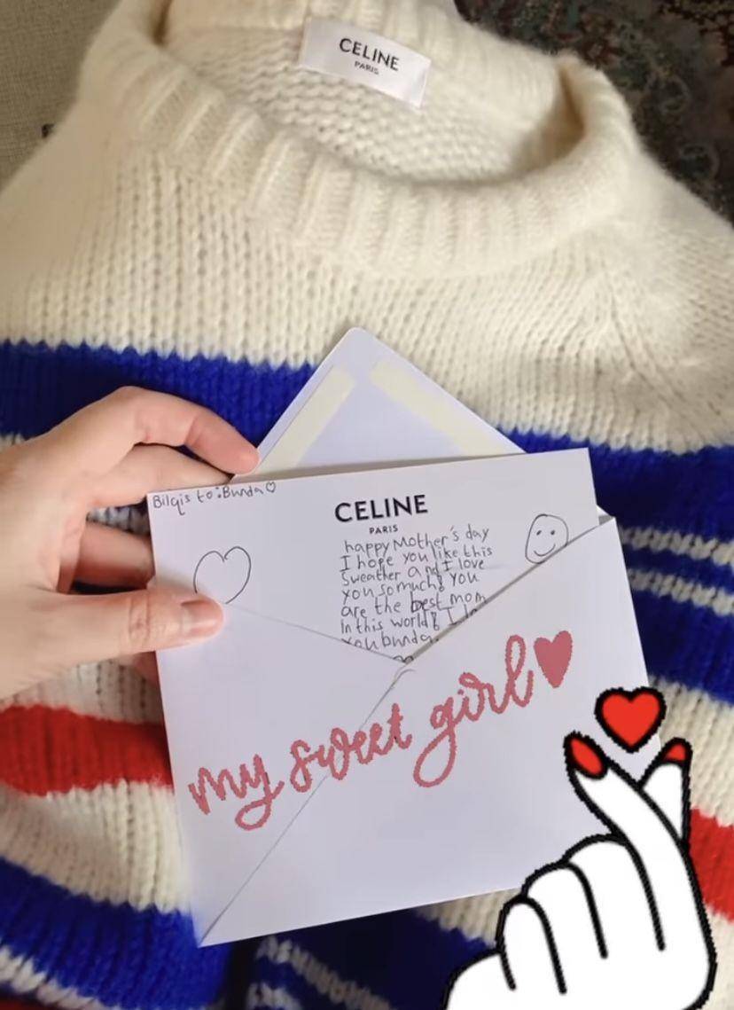 potret hadiah dari Bilqis untuk Ayu Tingting di hari ibu (instagram.com/ayutingting92)