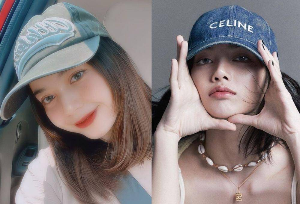 potret kemiripan Shella dan Lisa BLACKPINK (instagram.com/itsegans/ | instagram.com/lalalalisa_m/)