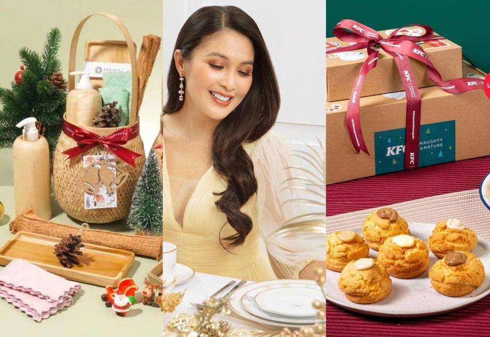 Hampers Natal dan Tahun Baru (instagram.com/dekorasi.kayu | instagram.com/zentableware | instagram.com/naughtybynaturekfc)