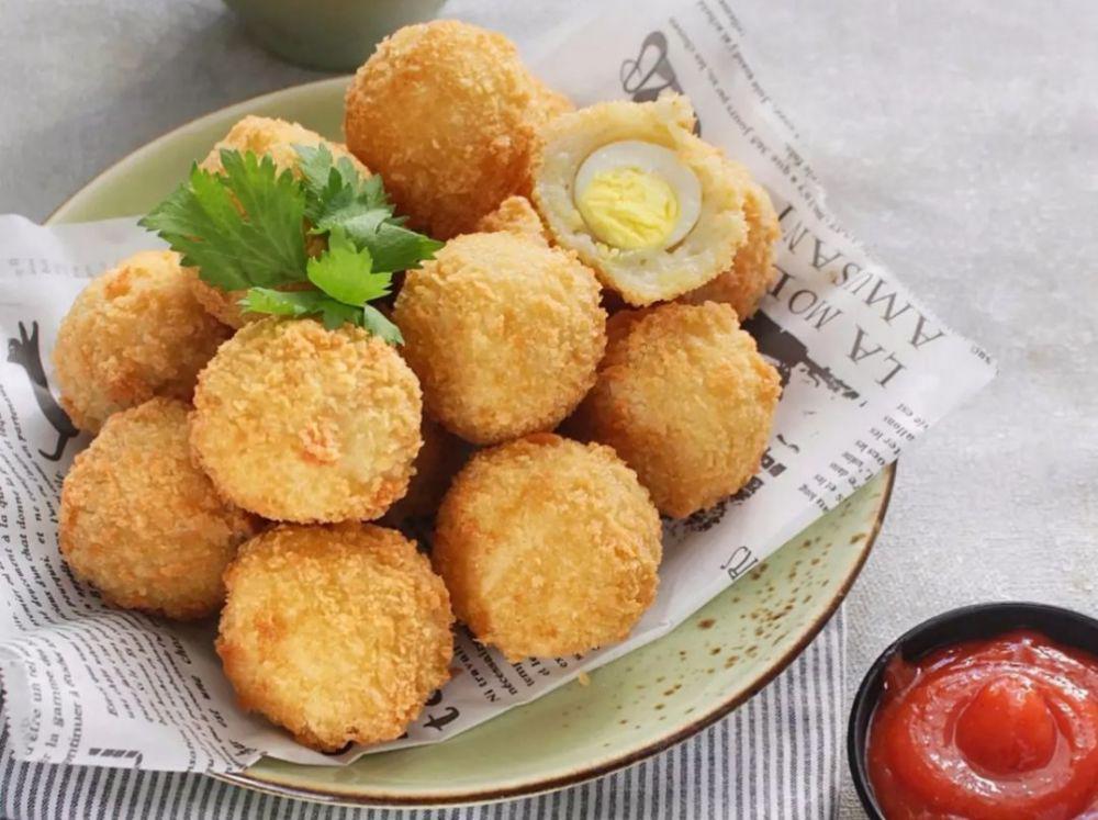 Resep Bola-bola Kentang Isi Telur, Camilan Gurih Bikin Nagih!