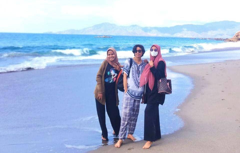 Foto pengunjung Pantai Toro Jampa (Dok pribadi/ Nurul)