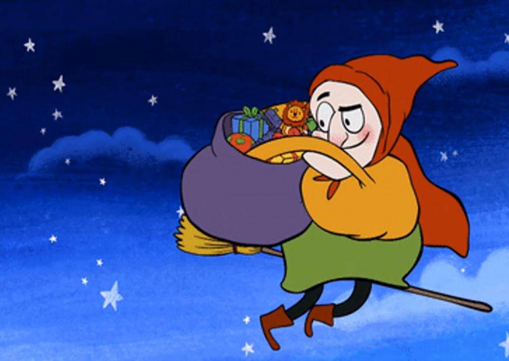 La Befana yang akan memberikan hadiah ke anak-anak yang berperilaku baik. (YouTube.com/Bibliotecas SBSG)