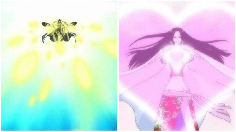 Pika Pika no Mi dan Mero Mero no Mi. (Dok. Toei Animation/One Piece)