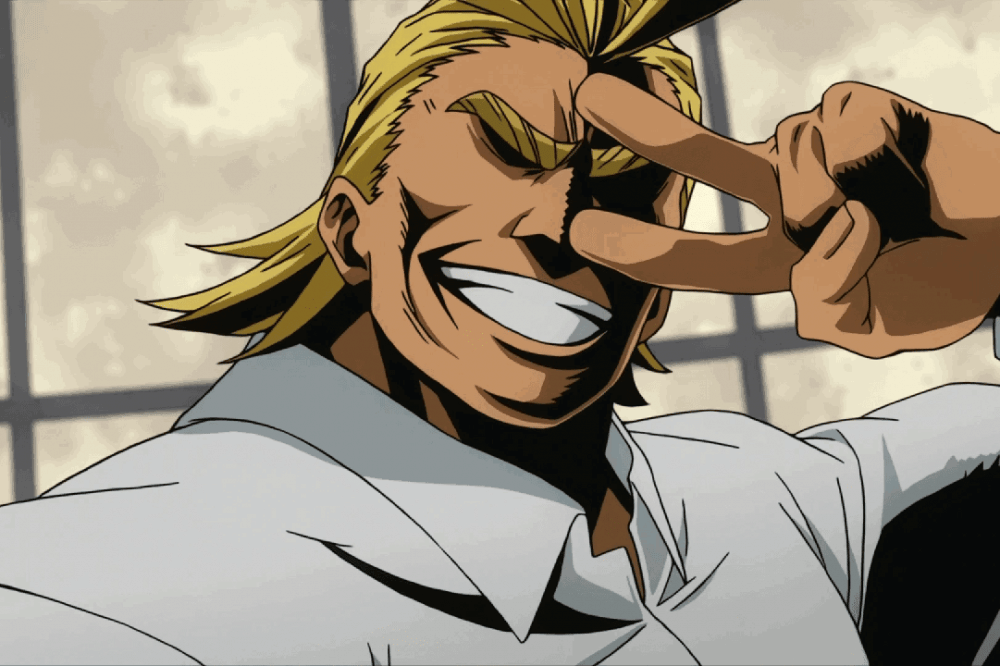 All Might (dok. Bones/Boku no Hero Academia)