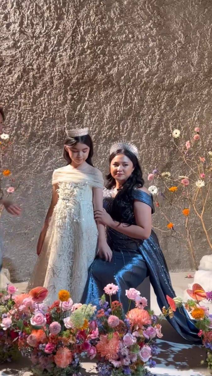 Marshanda dan Sienna dalam pemotretan bersama Winston Gomez (instagram.com/coutier_the)