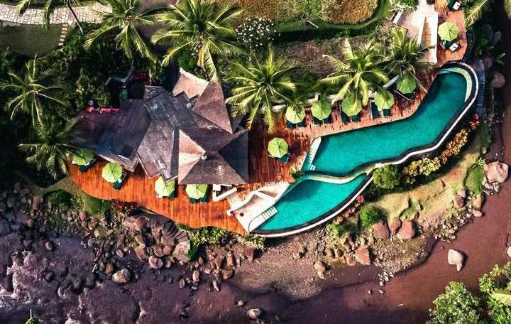 6 Hotel dengan  Infinty Pool di Ubud Ini Menawarkan Pemandangan Indah
