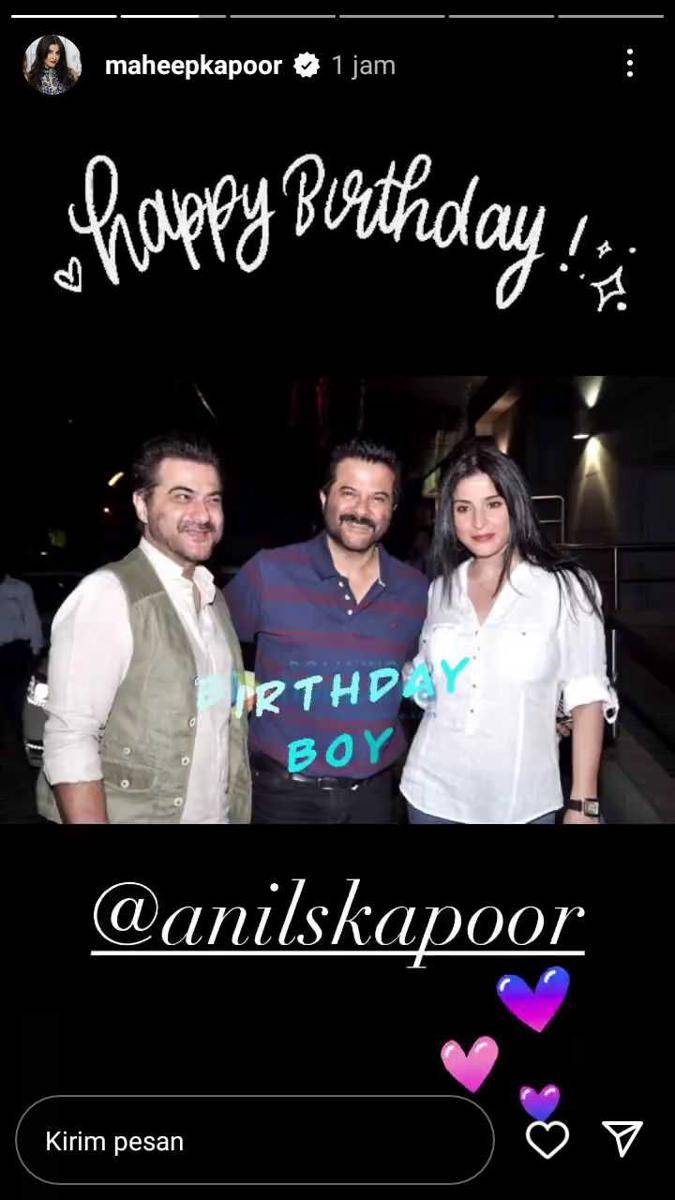 unggahan Maheep Kapoor (instagram.com/maheepkapoor)