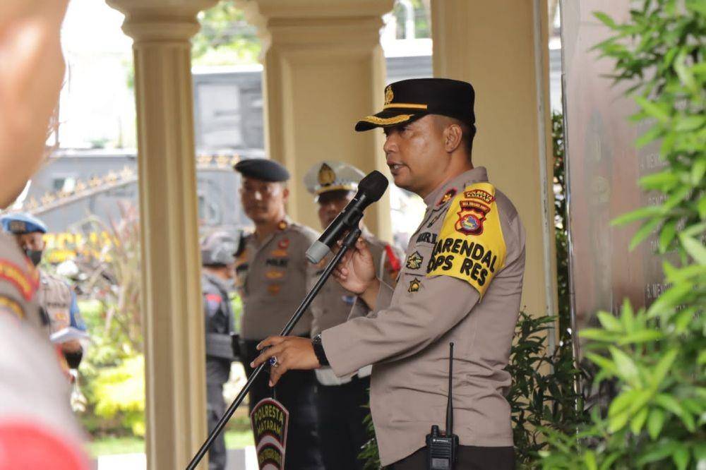 Kabag Ops Polresta Mataram Kompol I Gede Sumadra Kerthiawan. (dok. Polresta Mataram)