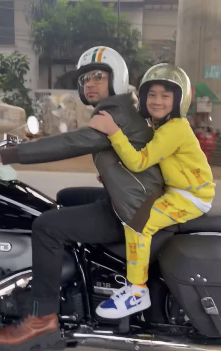 momen Rafathar ikut touring bareng Raffi Ahmad (instagram.com/raffinagita1717)