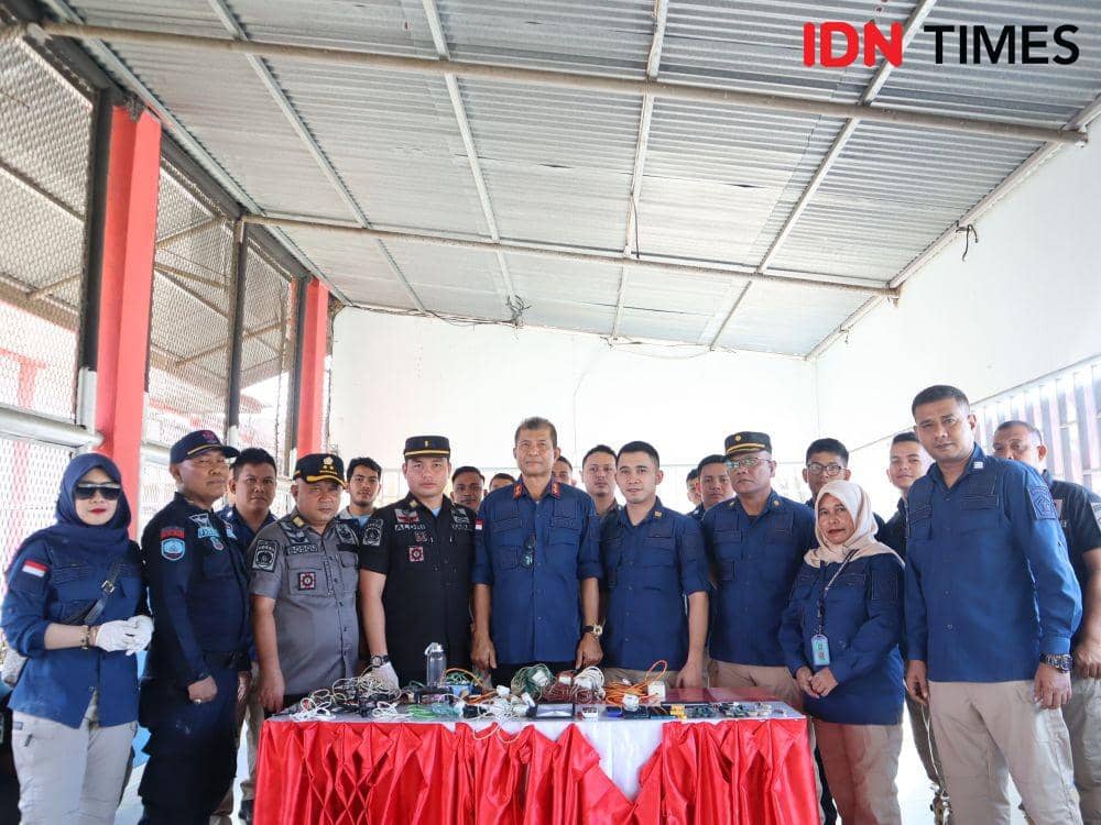 Petugas Temukan HP hingga Pisau di Kamar Lapas Kelas II B Meulaboh
