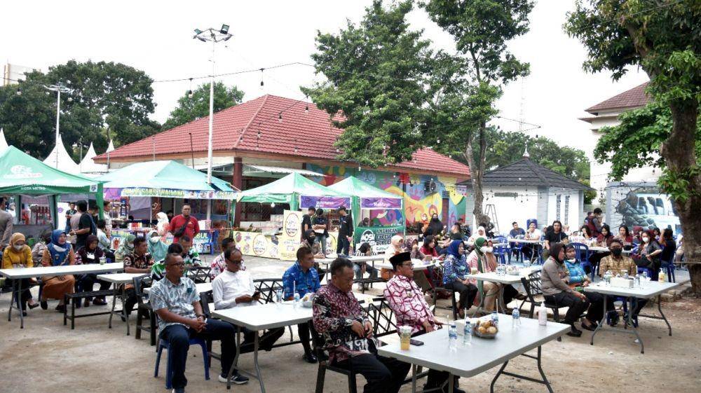Metro Culinary Night digelar di Sentra Kreatif Metro (SEKAM) 23-30 Desember 2022. (IDN Times/Istimewa).