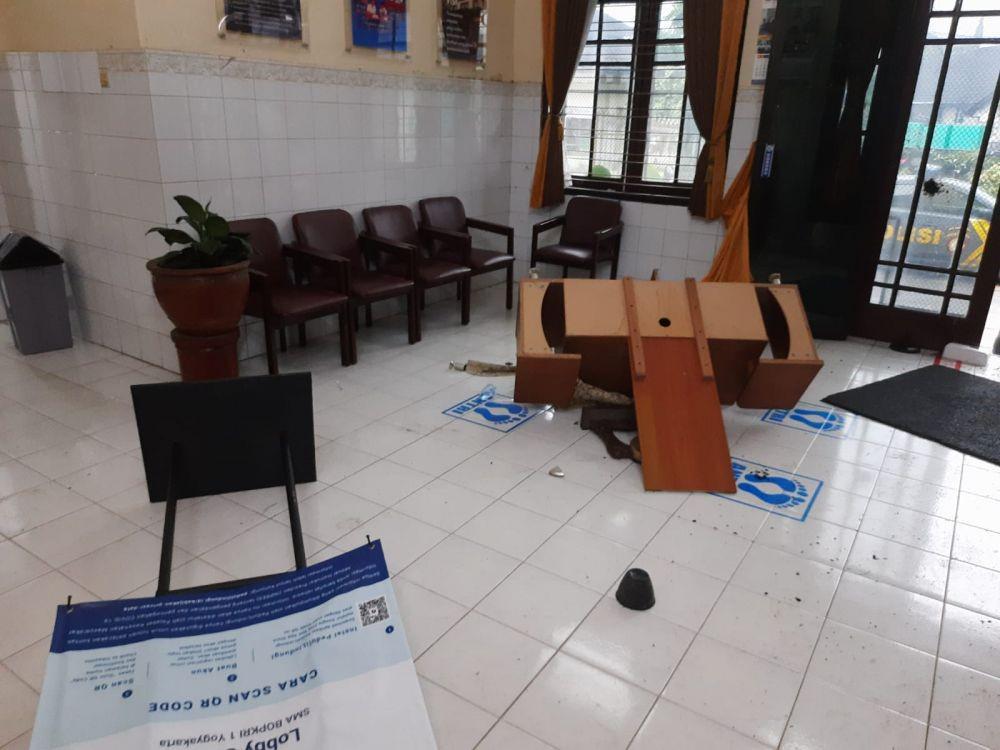 3 Pelaku Perusakan SMA Bosa Jogja Ditahan, Polisi Ungkap Motifnya