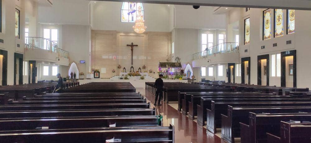 Polda Kaltim mengamankan sejumlah gereja di kota dan kabupaten setempat selama Natal dan Tahun Baru 2023, Sabtu (24/12/2022). Foto Istimewa