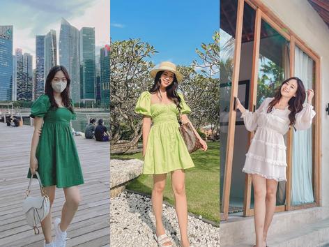 9 Inspirasi OOTD Mini Dress ala Molita Lin, Tampil Youthful!
