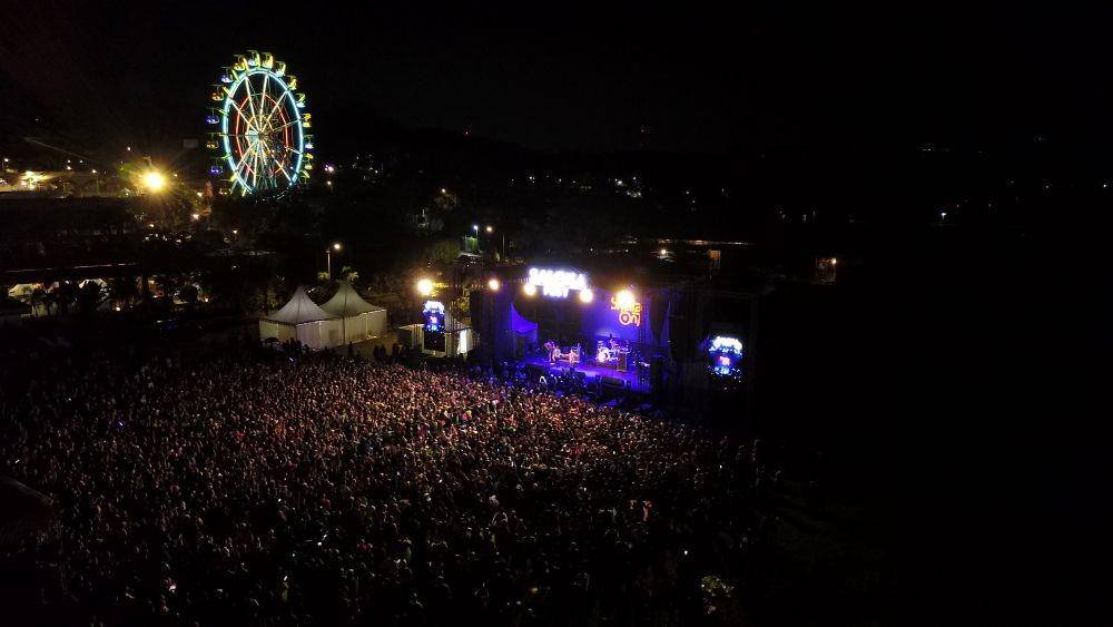 Konser Sheila on 7 di Saloka Fest. (Saloka Theme Park)