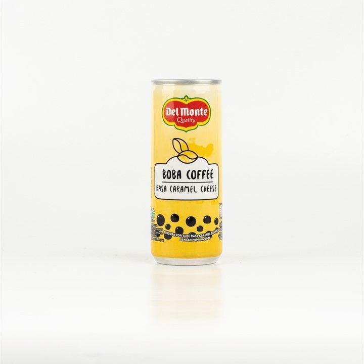 Del Monte Boba Coffee Caramel Cheese (shopee.co.id/marjan.official)