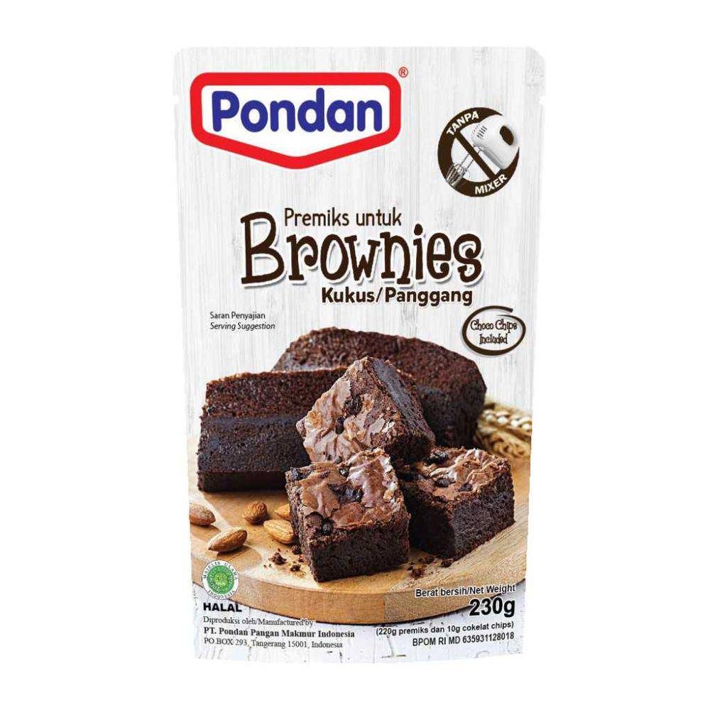 Pondan Brownies (shopee.co.id/pondanfood)