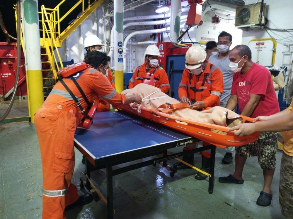 Meninggal di Selat Lombok, ABK Kapal AHTS Endeavour Dievakuasi