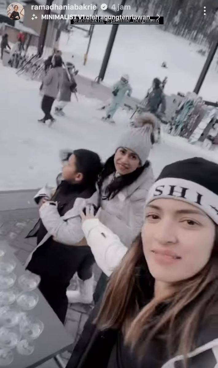 Nia Ramadhani di Amerika (instagram.com/ramadhaniabakrie)