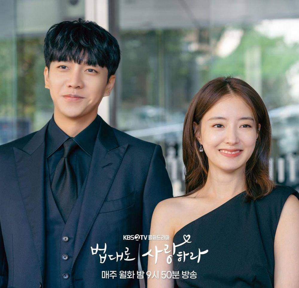 Lee Seung Gi dan Lee Se Young di drama The Law Cafe (instagram.com/kbsdrama)