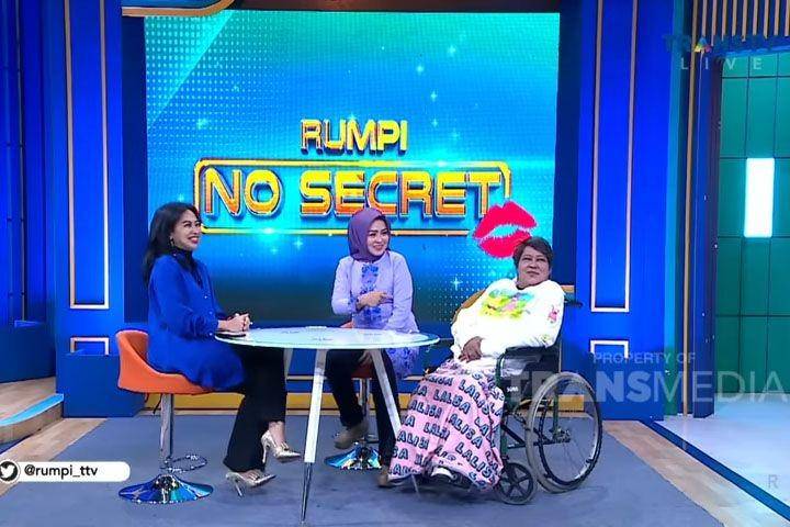 Suti Karno diamputasi (dok. Trans TV/Rumpi No Secret)