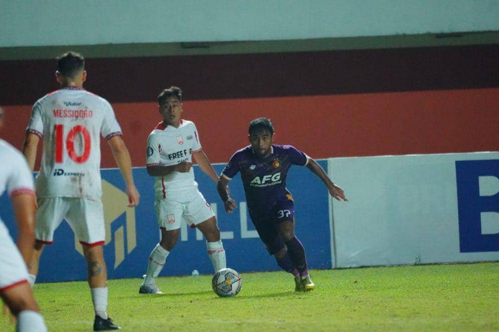 Pemain Persik Kediri saat melawan Persis Solo. IDN Times/ istimewa