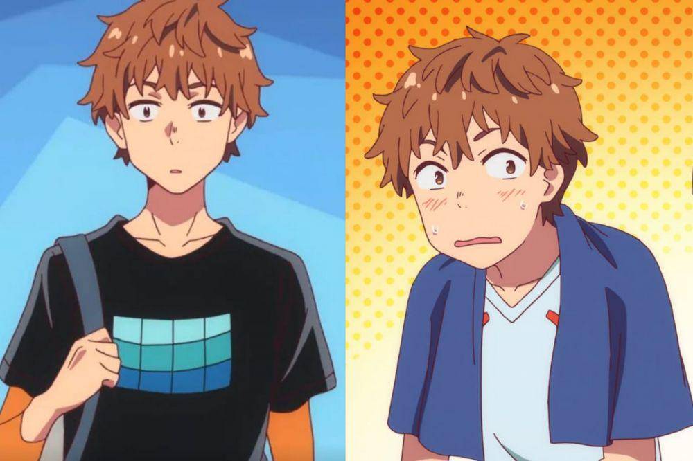 Kazuya Kinoshita dari Rent-A-Girlfriend (dok. TMS Entertainment/Rent-A-Girlfriend)
