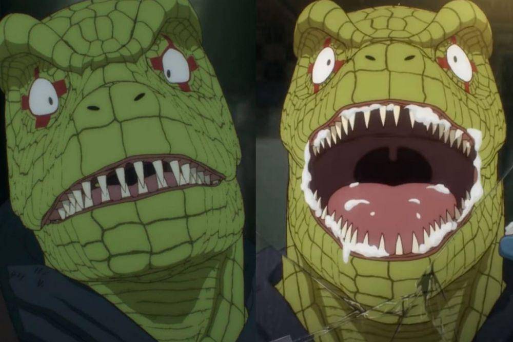 Caiman dari Dorohedoro (dok. MAPPA/Dorohedoro)