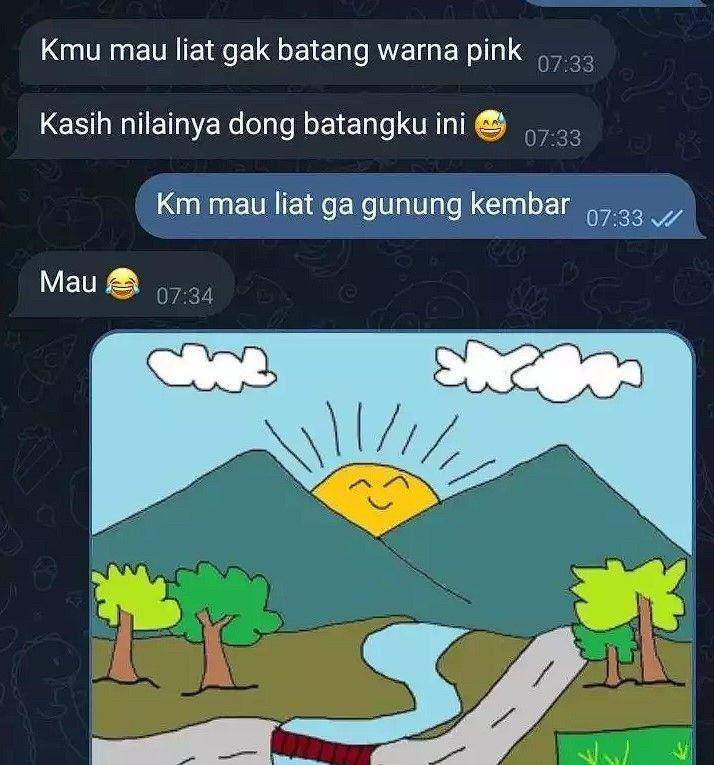 chat nurutin ayang (instagram.com/wkwkland_real)